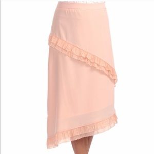 Rachel Parcell ruffle detail skirt